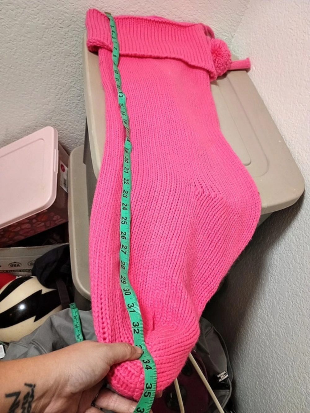 Pink Stocking - Picture 2 of 2